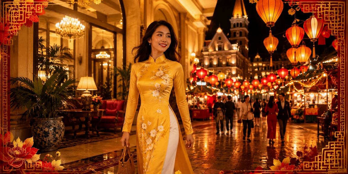 Khung cảnh chợ đêm Đà Lạt về đêm, gợi cảm giác thưởng thức tiền thưởng VIP trên di động