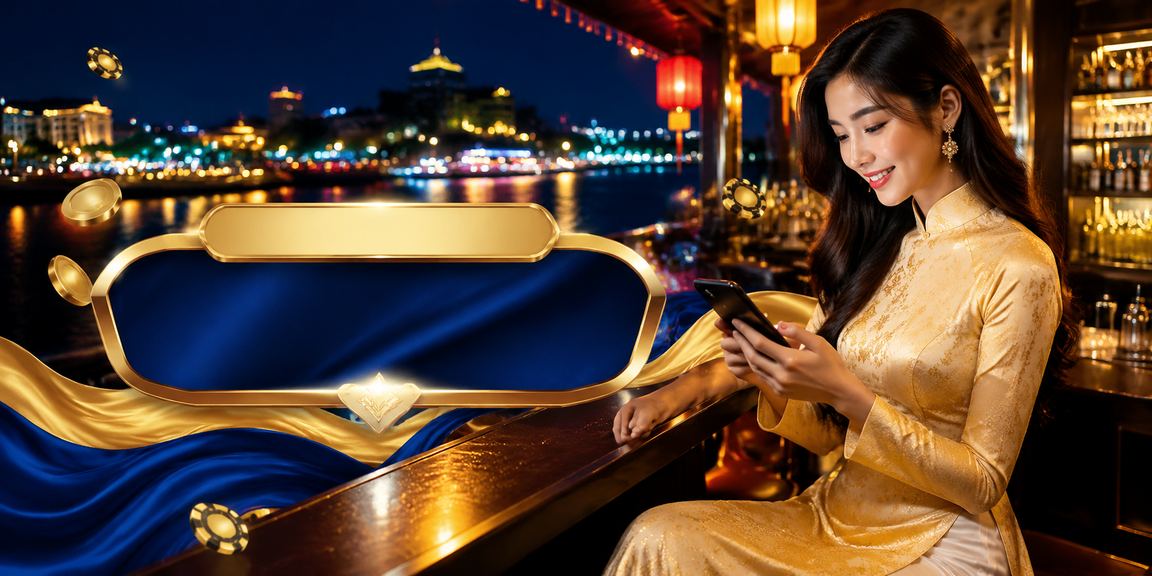 Người dùng trải nghiệm n10tv trên mobile tại vùng Mekong với áo dài truyền thống